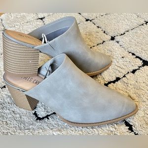 NEW Falls Creek Heeled Mule